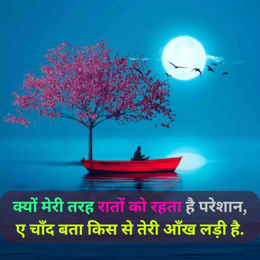 2 Line Good Night Shayari
