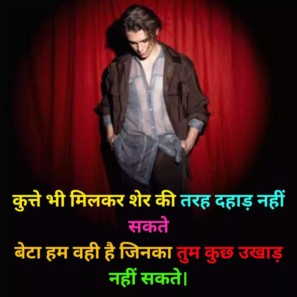 2 Line Shayari Attitude