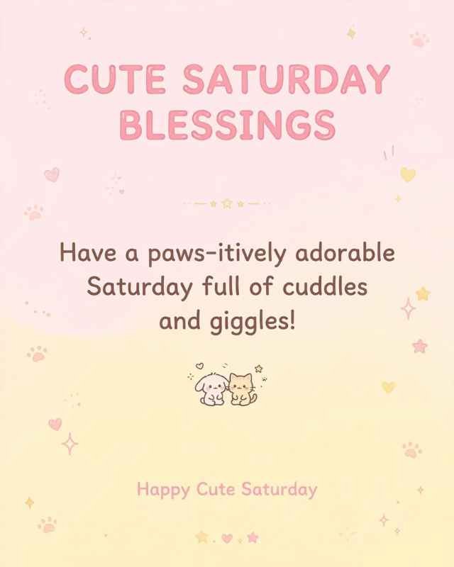 cute-saturday-blessings