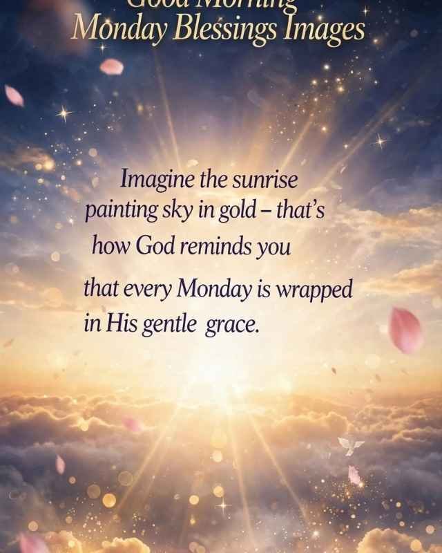 135 Good Morning Powerful Monday Blessings – inspirational quotes, prayers, messages, and images for friends. Beautiful watercolor daisies, green leaves, a warm cup of coffee, and soft pastel colors create a peaceful Monday morning blessing design. Find uplifting Monday blessings to start the week with joy and peace. WishesJoy.com